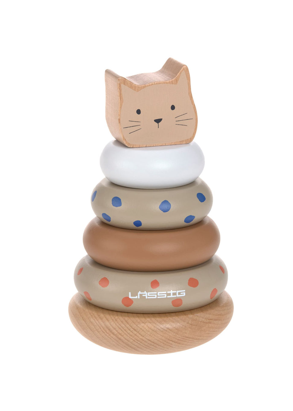 Stapelturm Holz - Little Mateys, Katze