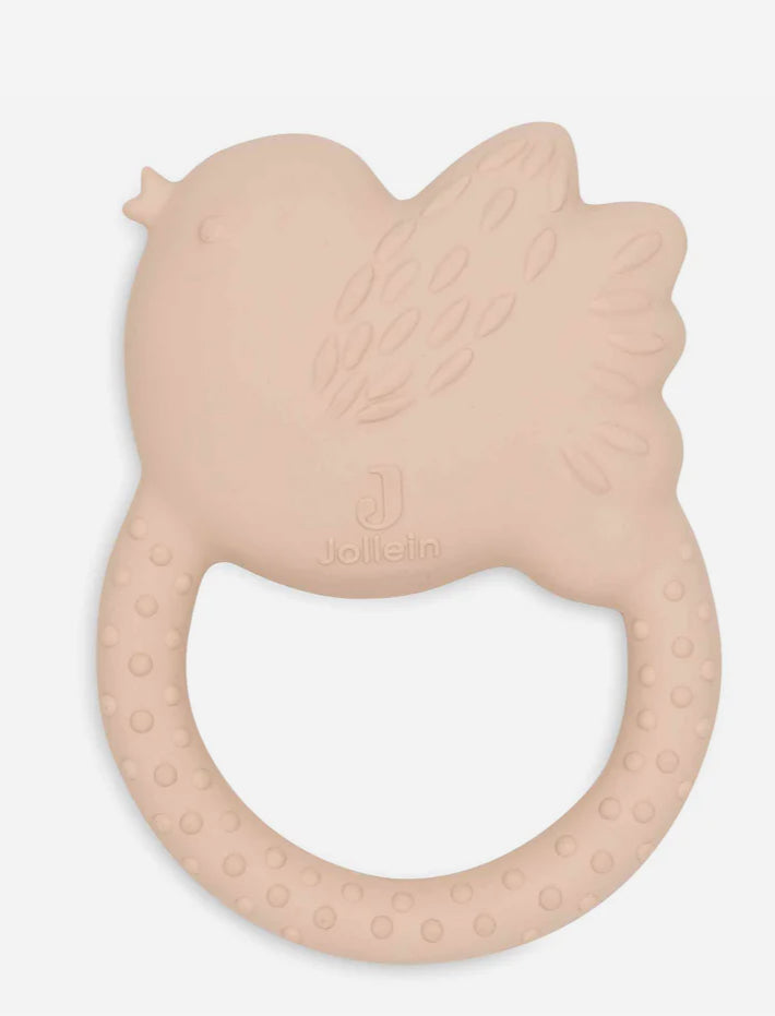 Beißring aus Naturkautschuk Lovely Birds