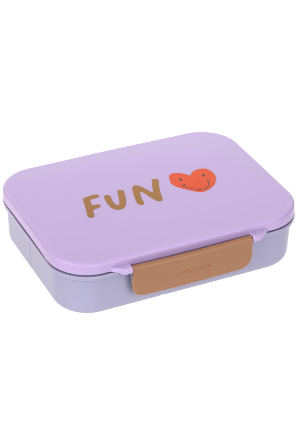 Bento-Lunchbox Little Gang Heart lilac