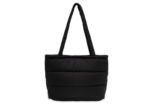 Wickeltasche Puffed bag Black