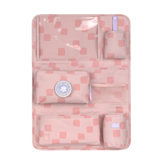 AUTO ORGANIZER KINDER - PATTERN PARTY, ROSE