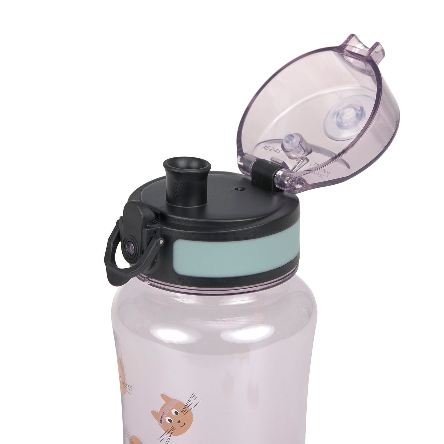 TRITAN KINDER TRINKFLASCHE 420 ML - TINY TEAM, KATZE