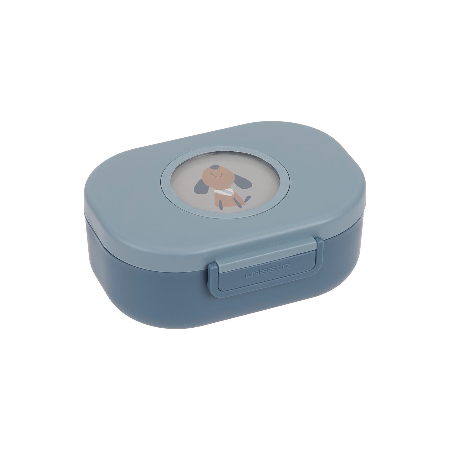 BROTDOSE KINDER - STYLE & SNACK PATTERN PARTY, BLAU GRÜN