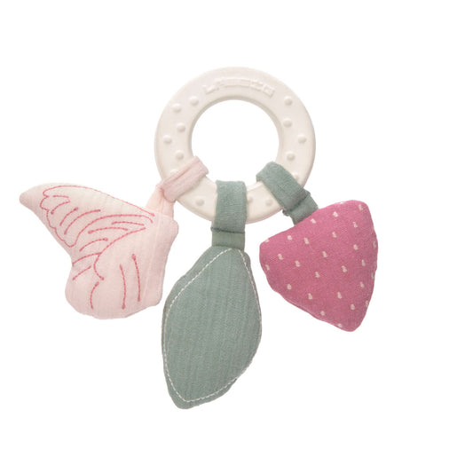 Teether "Ring" Natural Rubber Butterfly