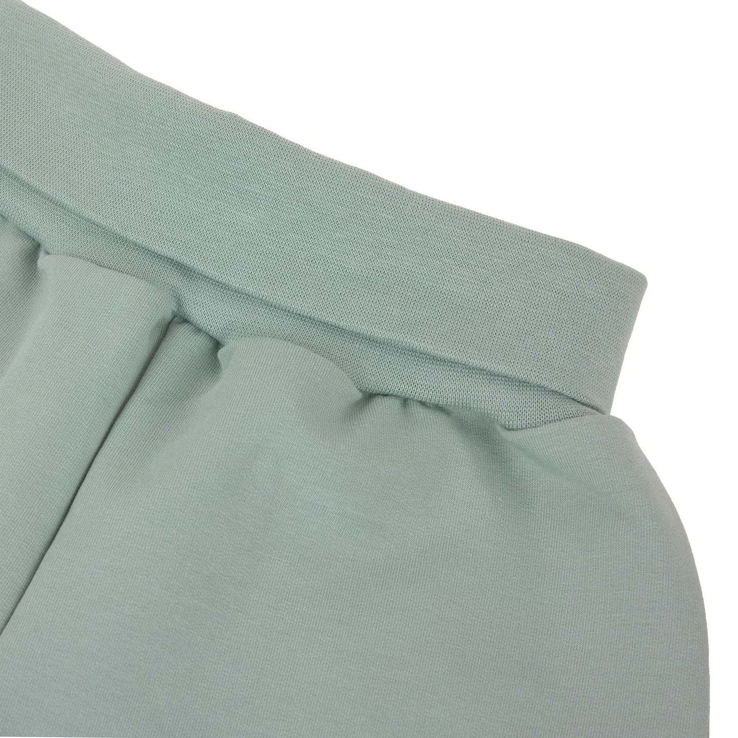 Babyhose Sweatpants - Bio Baumwolle, Granit Grün