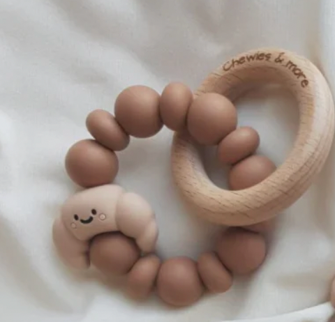 Beißring Croissant Latte