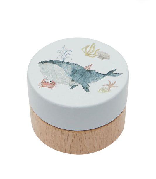 Milchzahn-/ Schmuckdose Whale