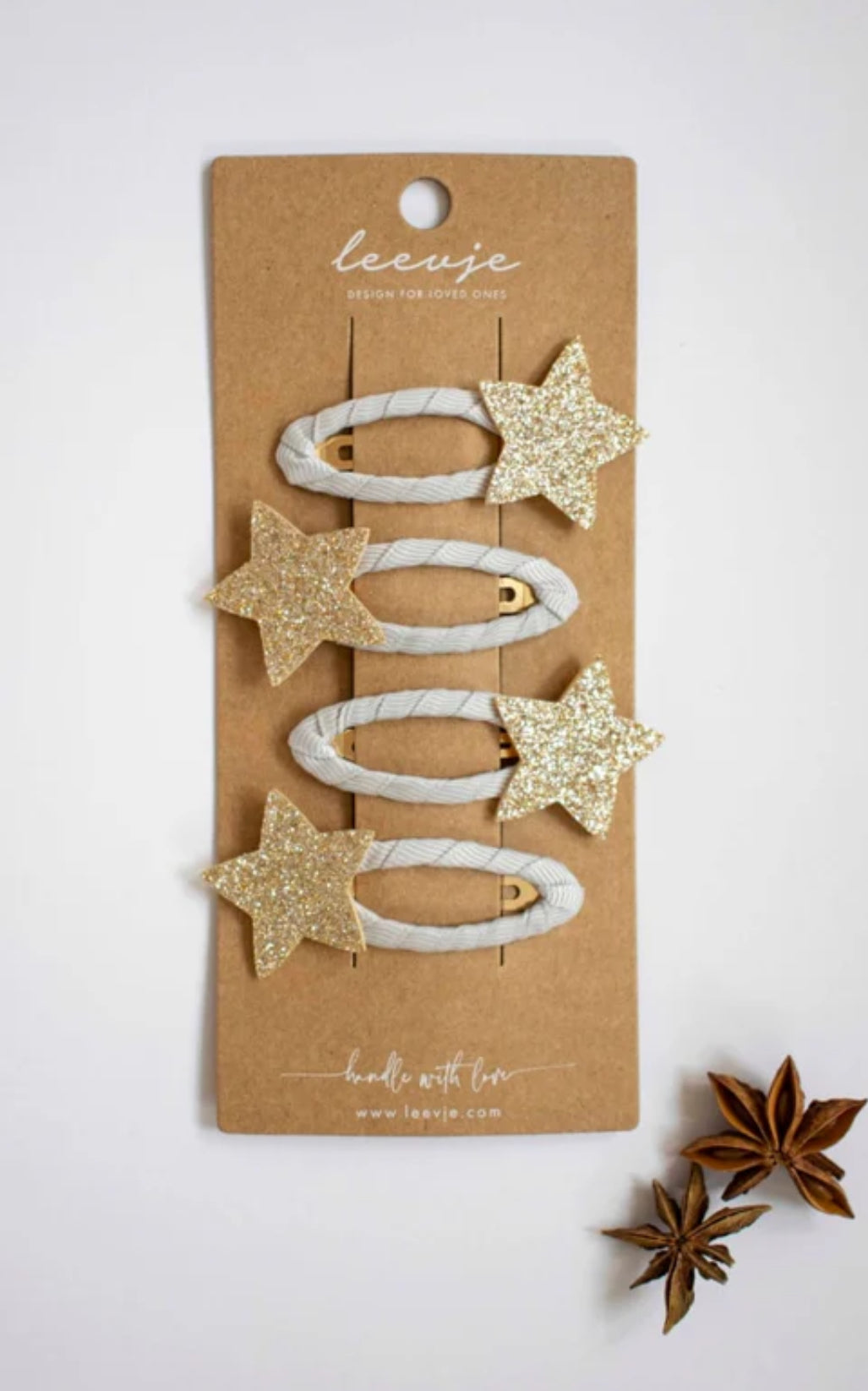 Haarspangen Sparkly Star Clips