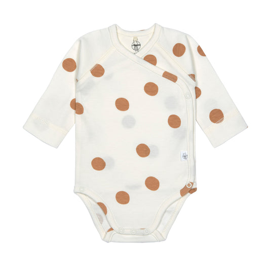 Long Sleeve Body Big Dots milky